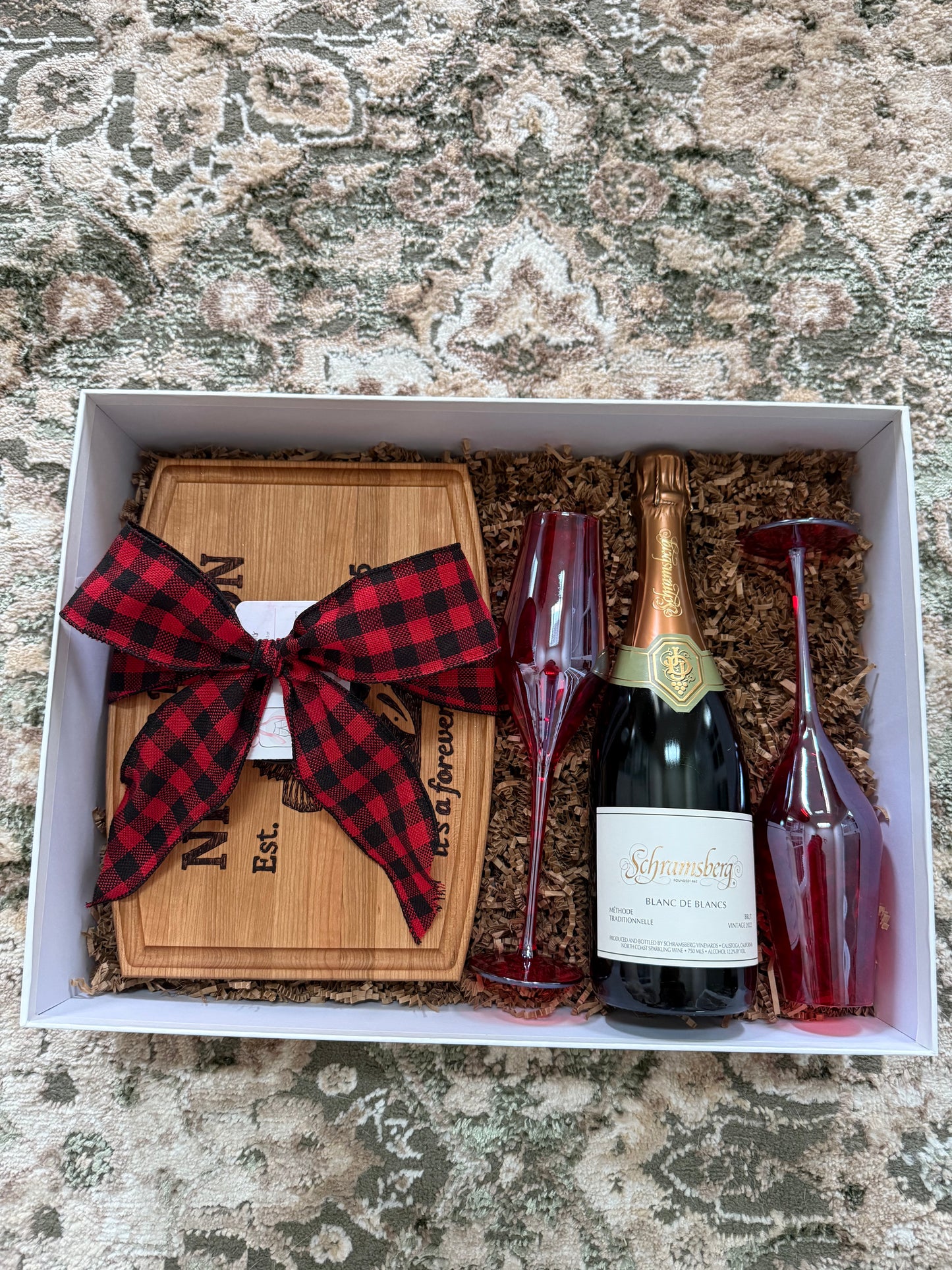 Connor and Breanne Nicholson gift box