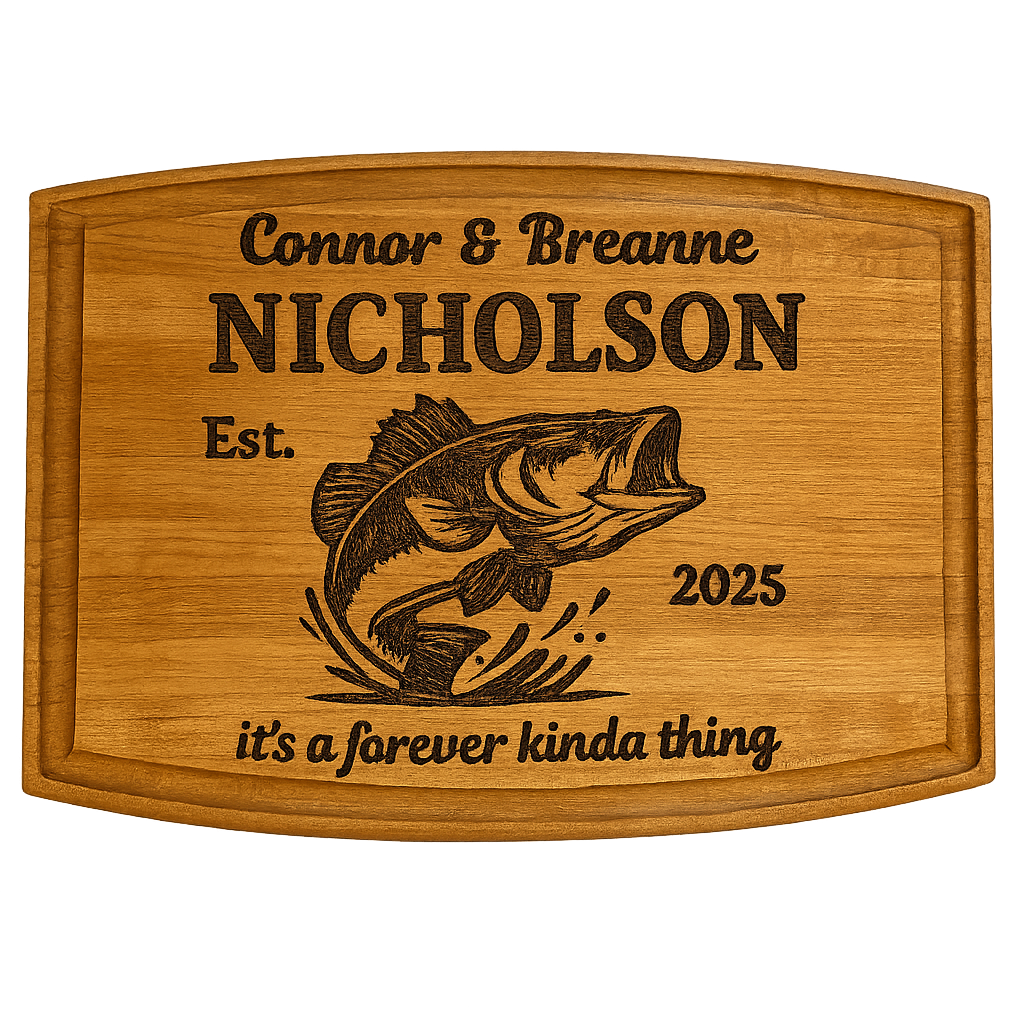 Connor and Breanne Nicholson board 