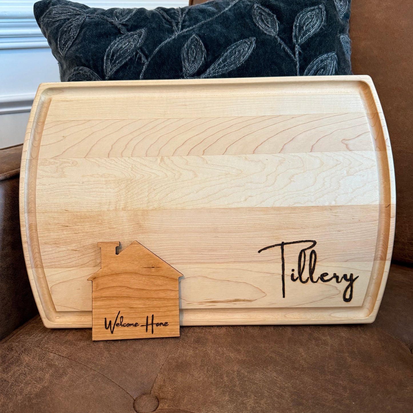 Tillery board and coaster