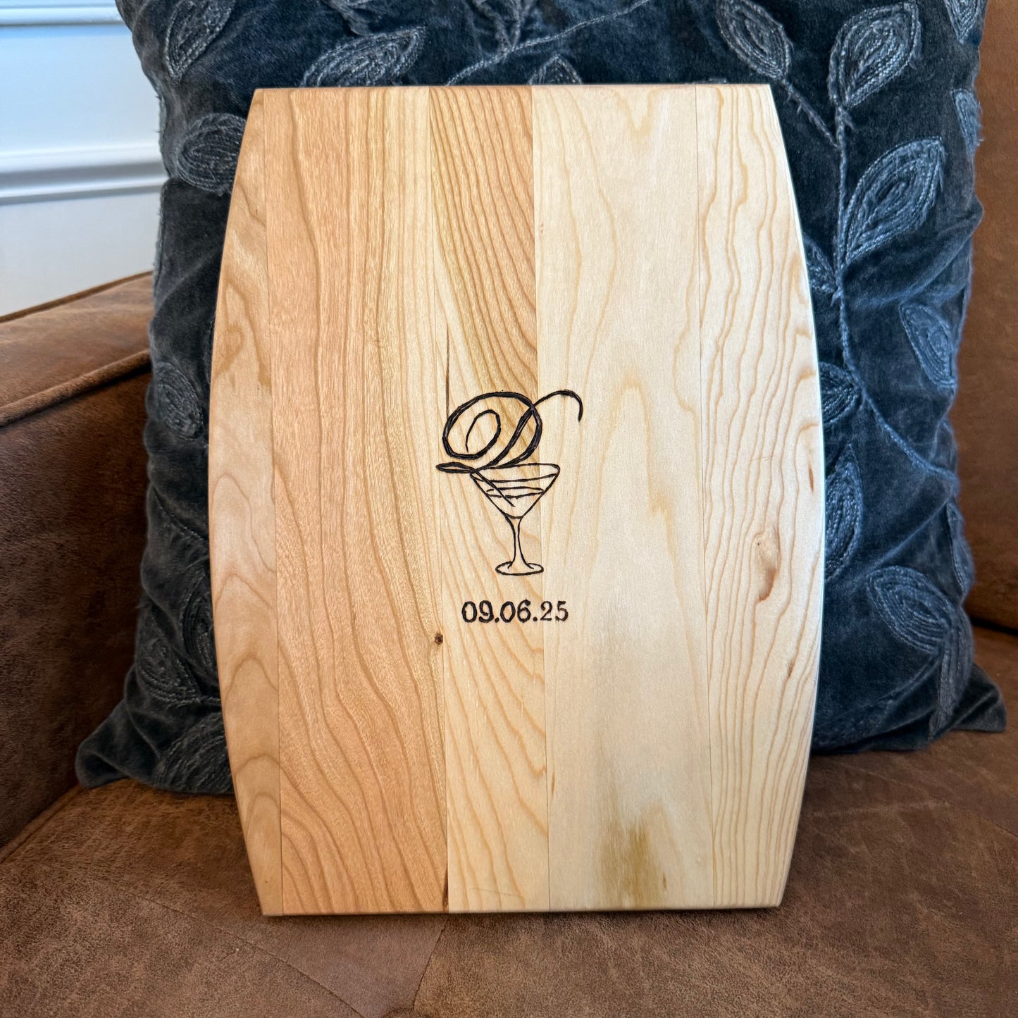 Alexis and Ryan wedding invitation board 2