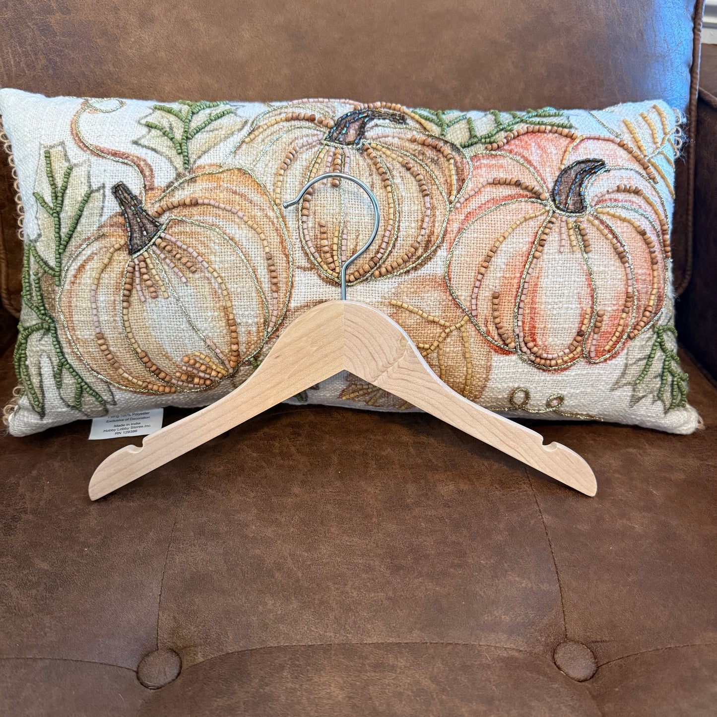 Personalized Wooden Toddler Hanger