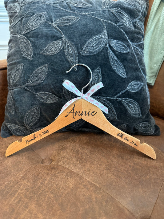 Annie- Personalized Toddler Hanger