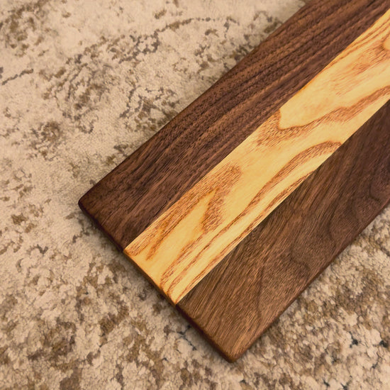 walnut & coffee nut charcuterie board 27"-2